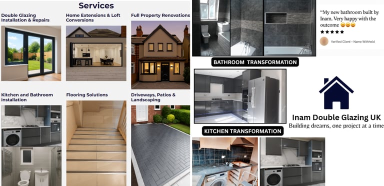 All Building Work Covered – Renovations, Kitchens, Bathrooms, Flooring & Extensions | West London