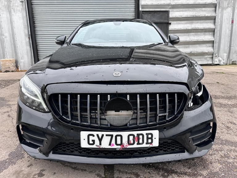 2021 70 REG MERCEDES C-CLASS COUPE AMG LINE MHEV DAMAGED REPAIRABLE SALVAGE