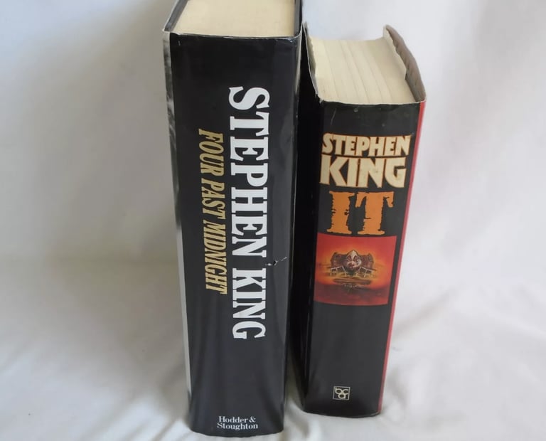 Four Past Midnight 1st Edition 1st Print Hodder & Stoughton + IT Stephen King