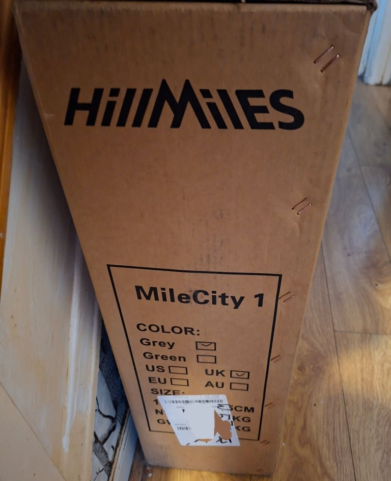 HillMiles 26" Electric Bike 7 Speed 36V 13Ah City E-Bike 80-100km Long Range UK