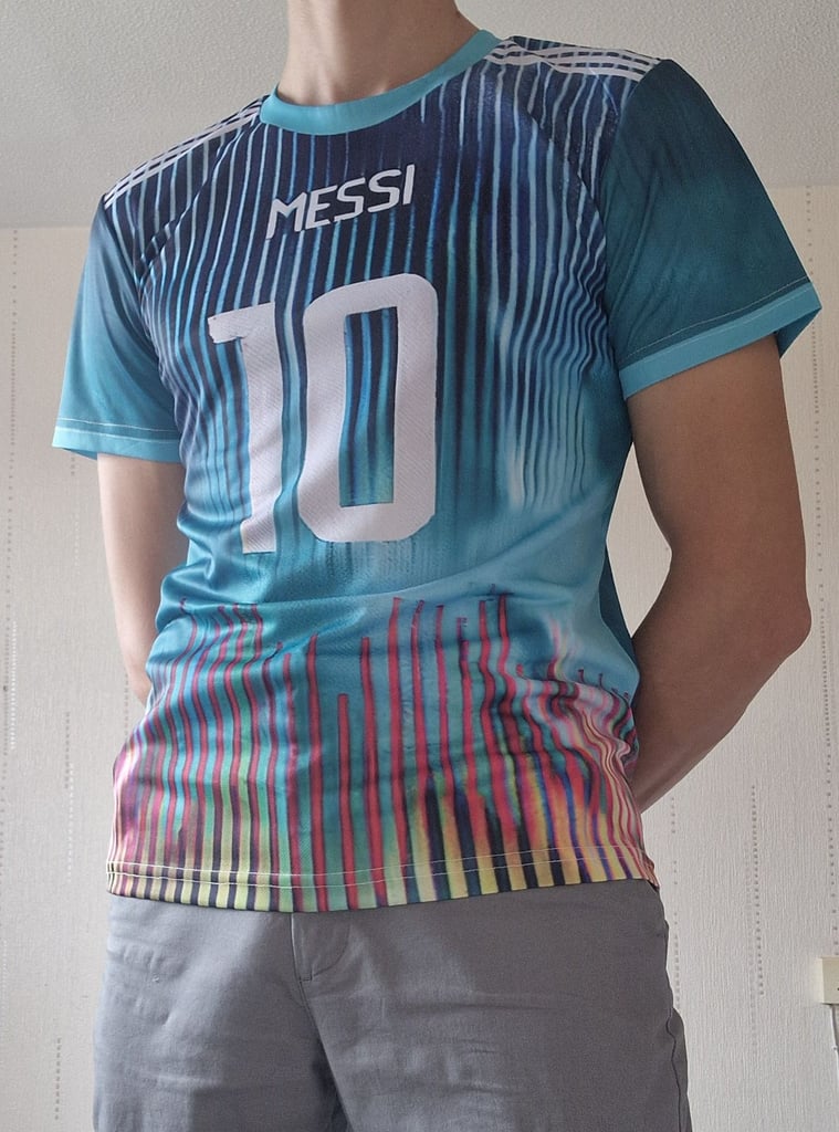 Messi fan T-shirt high quality