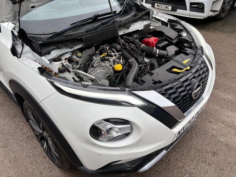 2020 NISSAN JUKE TEKNA + DIG T 1.0 PETROL WHITE  SUV DAMAGED SALVAGE 
