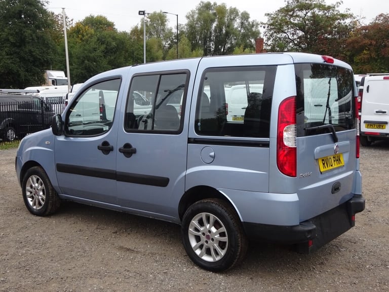 2010 (10) FIAT DOBLO DYNAMIC 1.4 8V PETROL *ONLY 24,000 MILES* (4 SEATS + W/CH)