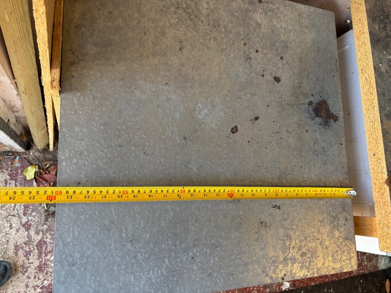 Freebie up-cycle opportunity - two kitchen units with zinc worktops