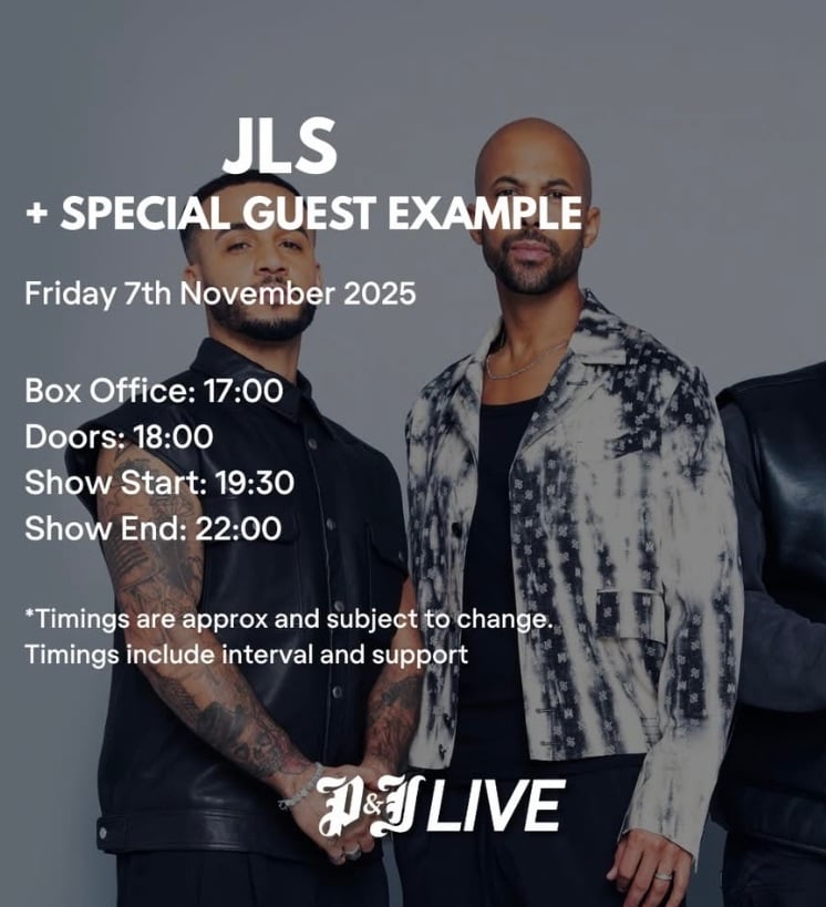3 JLS tickets for TONIGHT!
