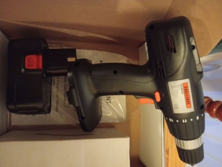 New boxed Challenge 9.6v cordless drill/driver
