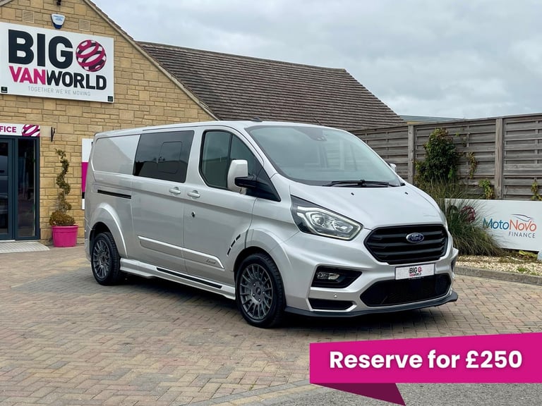 Ford Transit Custom 320 TDCI 170 L2H1 MS-RT ECOBLUE DOUBLE CAB 5 SEAT CREW VAN