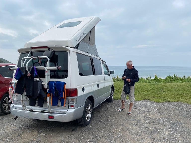 Mazda Bongo Campervan Converted Pop Top 