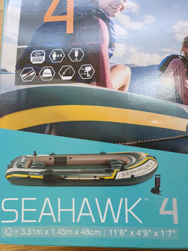 Seahawk 4 Intex super strong inflatable Boat