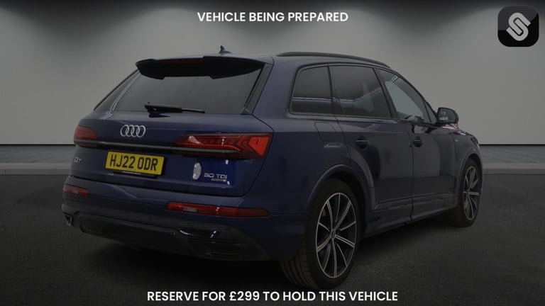 2022 Audi Q7 3.0 TDI V6 50 Black Edition SUV 5dr Diesel Tiptronic quattro Euro 6 (s/s) ( SUV Dies...