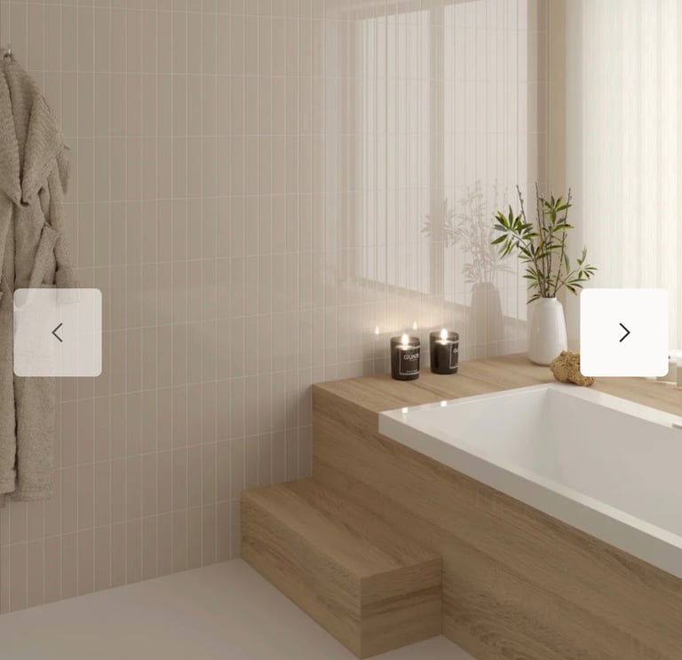 Ivory colour tiles