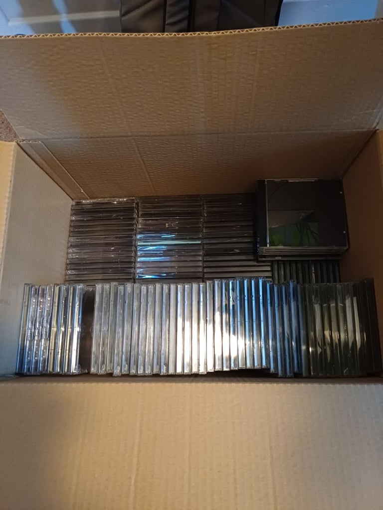 Empty CD cases