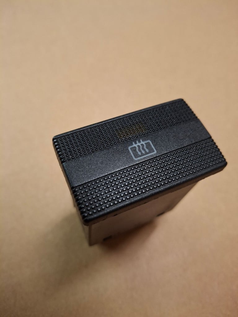 image for VW Volkswagen T4 Transporter Dashboard Trim Heated Rear Window Switch