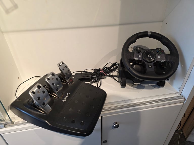 image for Logitech G G920 Driving Force Racing Wheel and Floor Pedals
