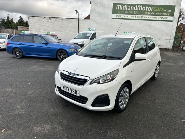 2017 Peugeot 108 1.0 Active 5dr HATCHBACK PETROL Manual