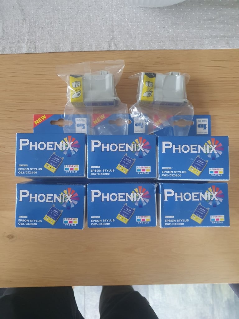 image for Epson stylus c62/cx3200 printer cartridges 