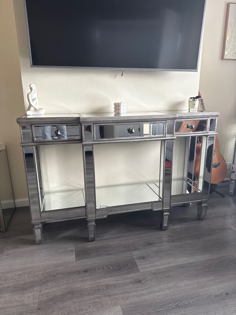 image for Mirrored console table  
