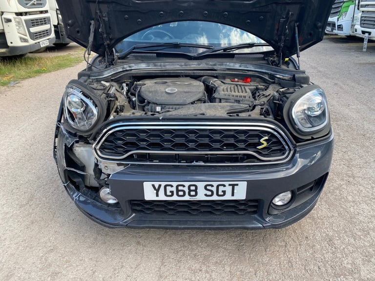 2019 MINI COUNTRYMAN COOPER S HYBRID ELECTRIC ALL4 SUV AUTO DAMAGED SALVAGE 