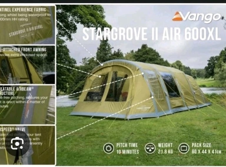 vango stargrove 11 air 600xl camping Bundle 