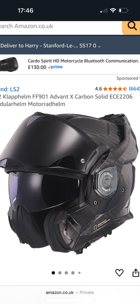 image for Ls2 carbon  ff901 helmet may swap cheaper helmet cash my way