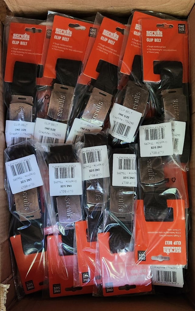 Starter Lot – 100x Scruffs Workwear Belts – Clearance Stock