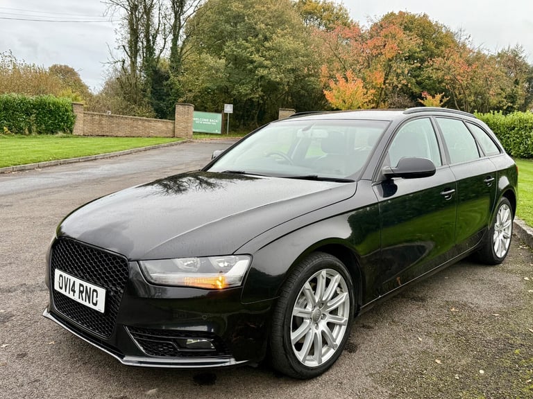2014 AUDI A4 AVANT 1.8T FSI 170 SE TECHNIK 5DR BLACK FULL LEATHER PETROL ULEZ