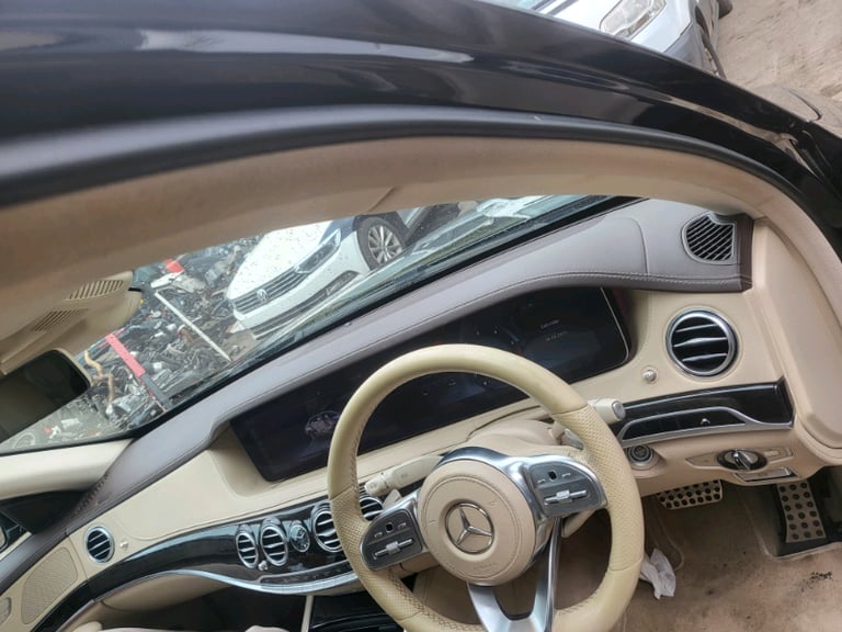 Mercedes Benz s class w222 facelift airbag kit dashboard belts 15-20