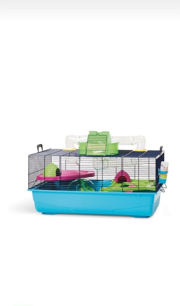 Hamster cage and accessories