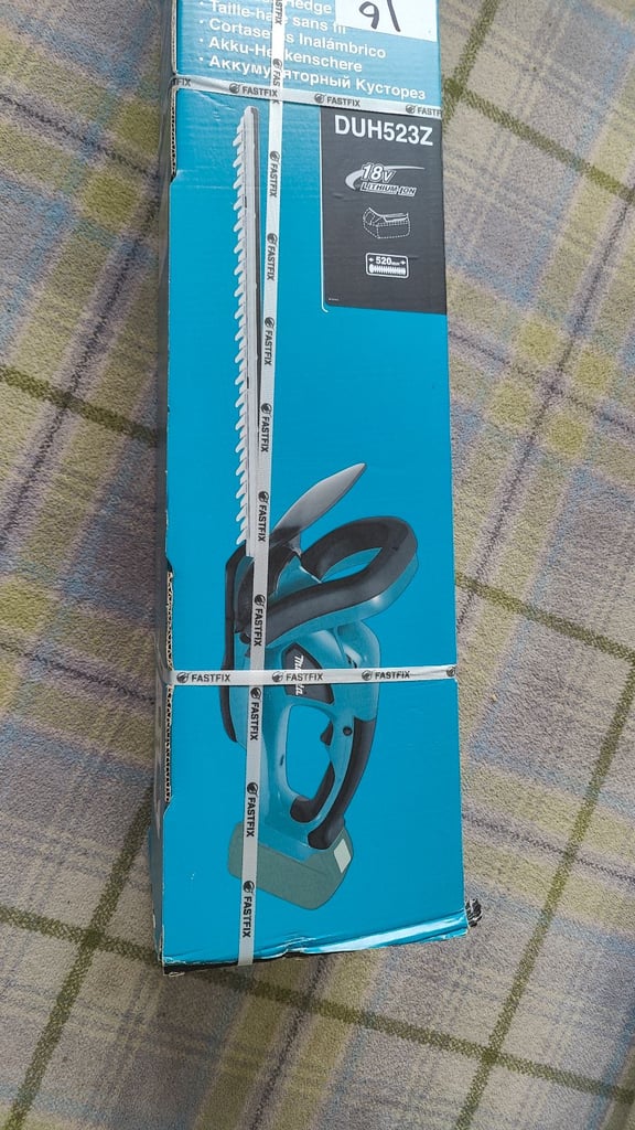 image for Makita DUH523Z 18v LXT Cordless Hedge Trimmer – NEW in sealed box. With Battery & Charger