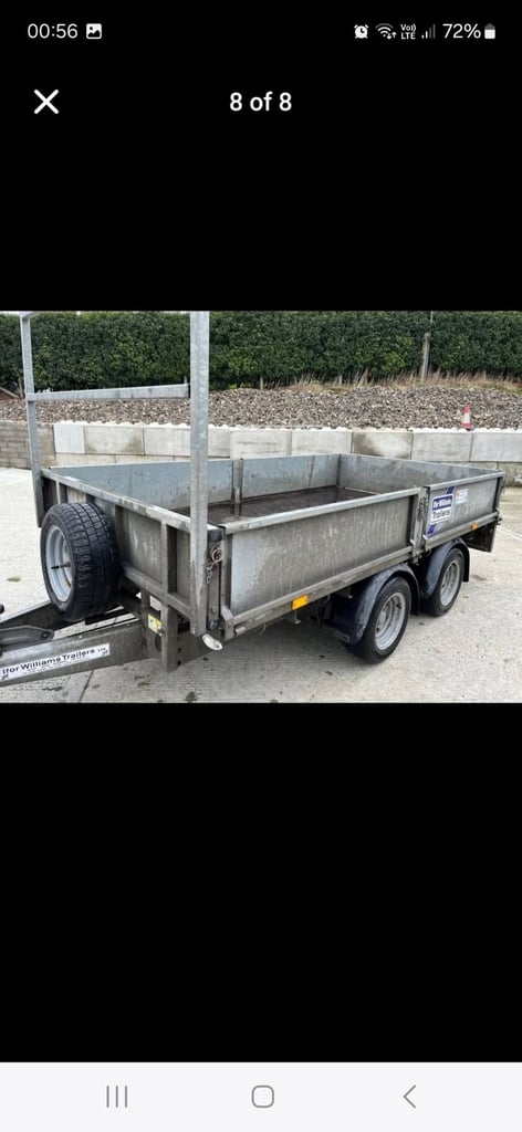 2019 Ivor Williams Builders trailer 