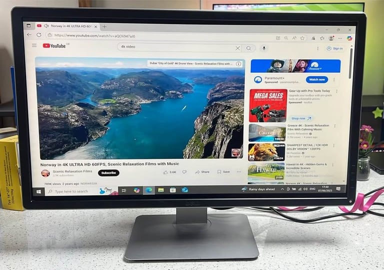 Dell P2815Q 28 inch Ultra HD 4K LED Monitor