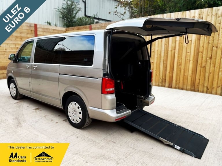 2015 Volkswagen Transporter 4 Seat Auto Driver Transfer Wheelchair Accessible Disabled Access Veh...