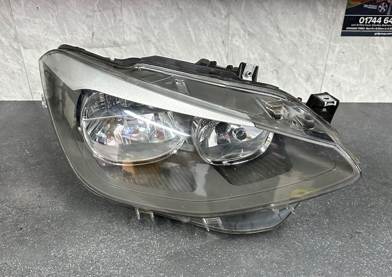 2012 BMW 1 Series Drivers Side Headlight, Like New, Genuine BMW Part,  BMW 118D