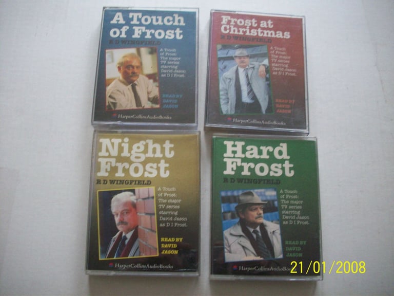image for FROST David jason X4 Audiobooks on Cassettes Tested 