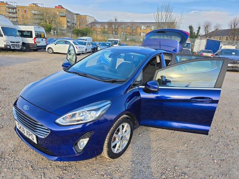 2018 Ford Fiesta 1.0T EcoBoost Zetec Auto Euro 6 (s/s) 5dr Hatchback Petrol Automatic