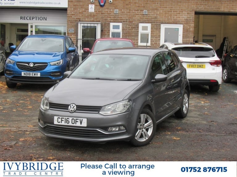 image for 2016 Volkswagen Polo 1.2 TSI BlueMotion Tech Match Hatchback 5dr Petrol Manual Euro 6 (s/s) (90  ...
