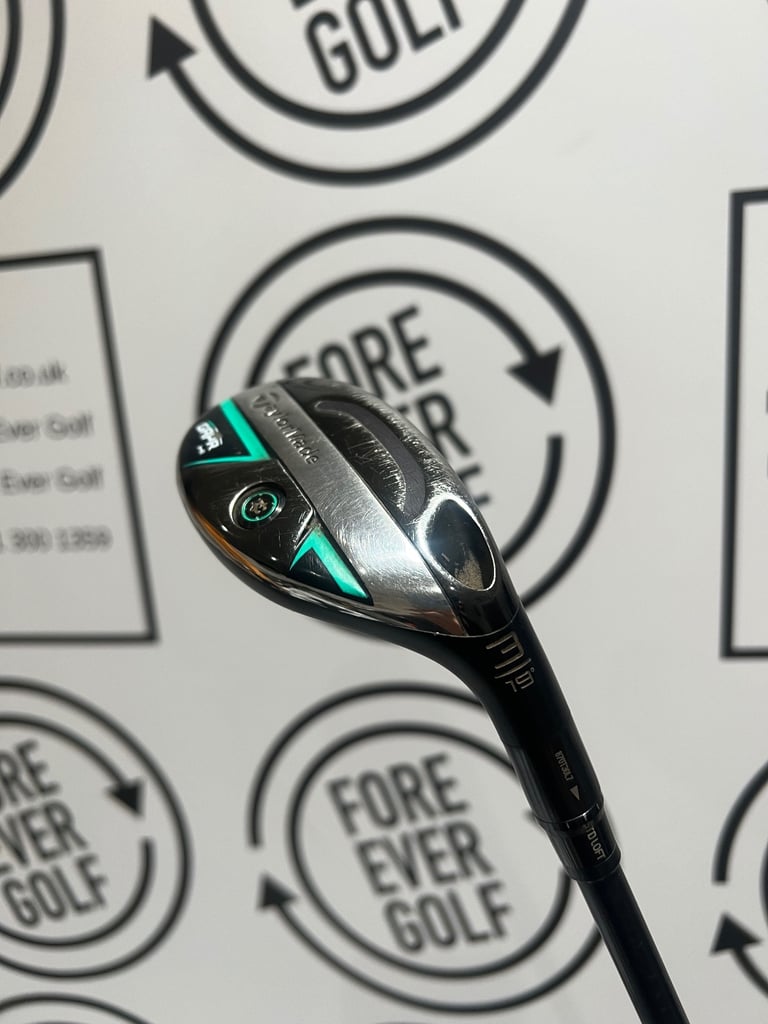 TAYLORMADE GAPR HI 3 HYBRID / 19 Deg / Mens RH / 80g Stiff Flex / GOOD USED