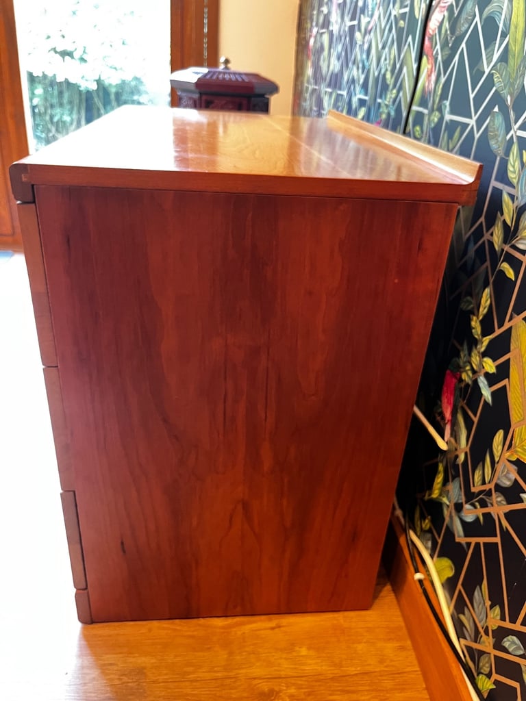 Vintage Mid-Century Chest of Drawers in light Teak