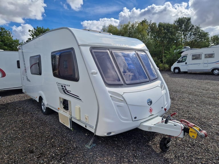2008 Swift Challenger 530 Single Axle 4 Berth Large Rear Bathroom Bunk Bed