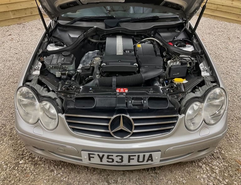 2003 Mercedes-Benz CLK 1.8 CLK200 Kompressor Avantgarde Coupe 2dr Petrol Automatic (214 g/km, 163...