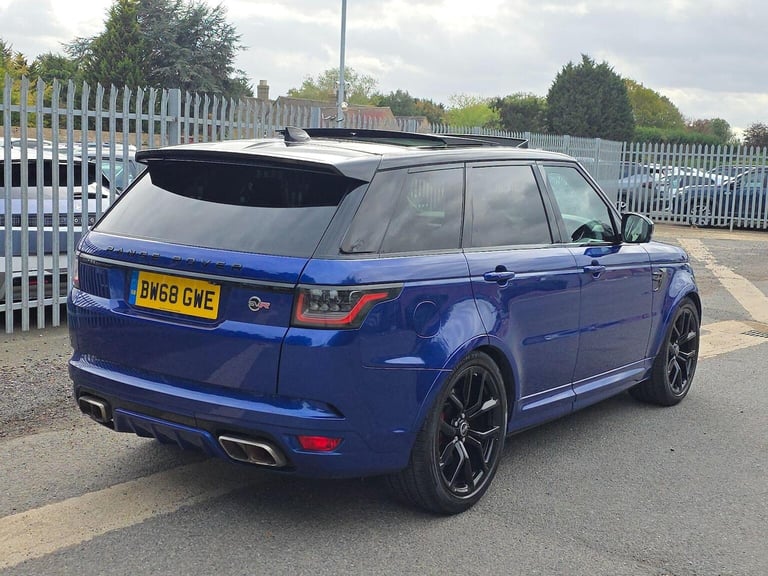 LAND ROVER RANGE ROVER SPORT 5.0 P575 V8 SVR Auto 4WD Euro 6 (s/s) 5dr 2018