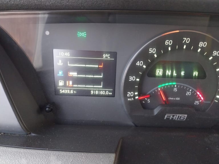 Left hand drive Volvo FH16, 2014, 8x4 timber truck. Euro 6