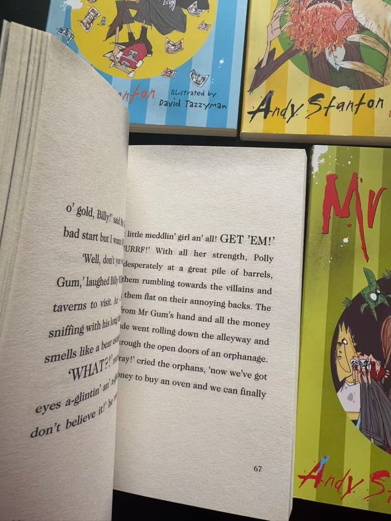 Mr Gum Collection Andy Stanton 9 Books Set