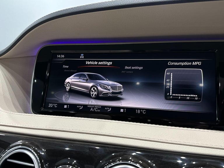 2016 Mercedes-Benz S Class 3.0 S350Ld V6 AMG Line (Executive) G-Tronic+ Euro 6 (s/s) 4dr SALOON D...