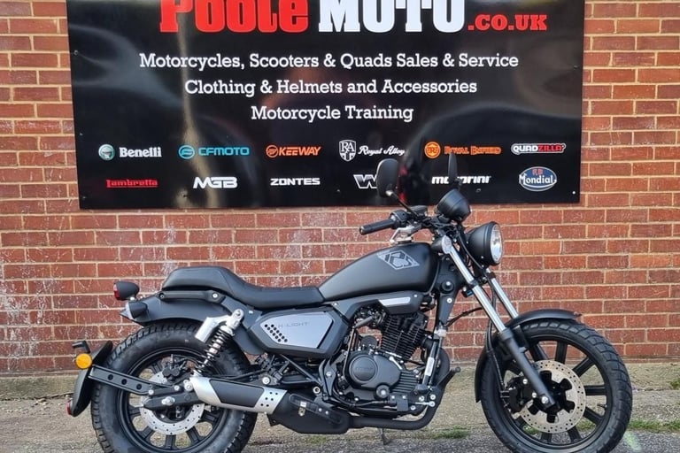 image for Keeway K-Light 125cc |Custom Cruiser| Retro Classic style motorcycle | For Sa...