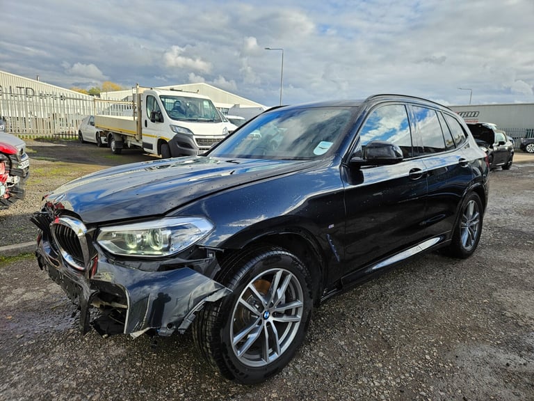 2020 70 BMW X3 xDrive20d MHT M Sport 5dr Step Auto Damaged Salvage