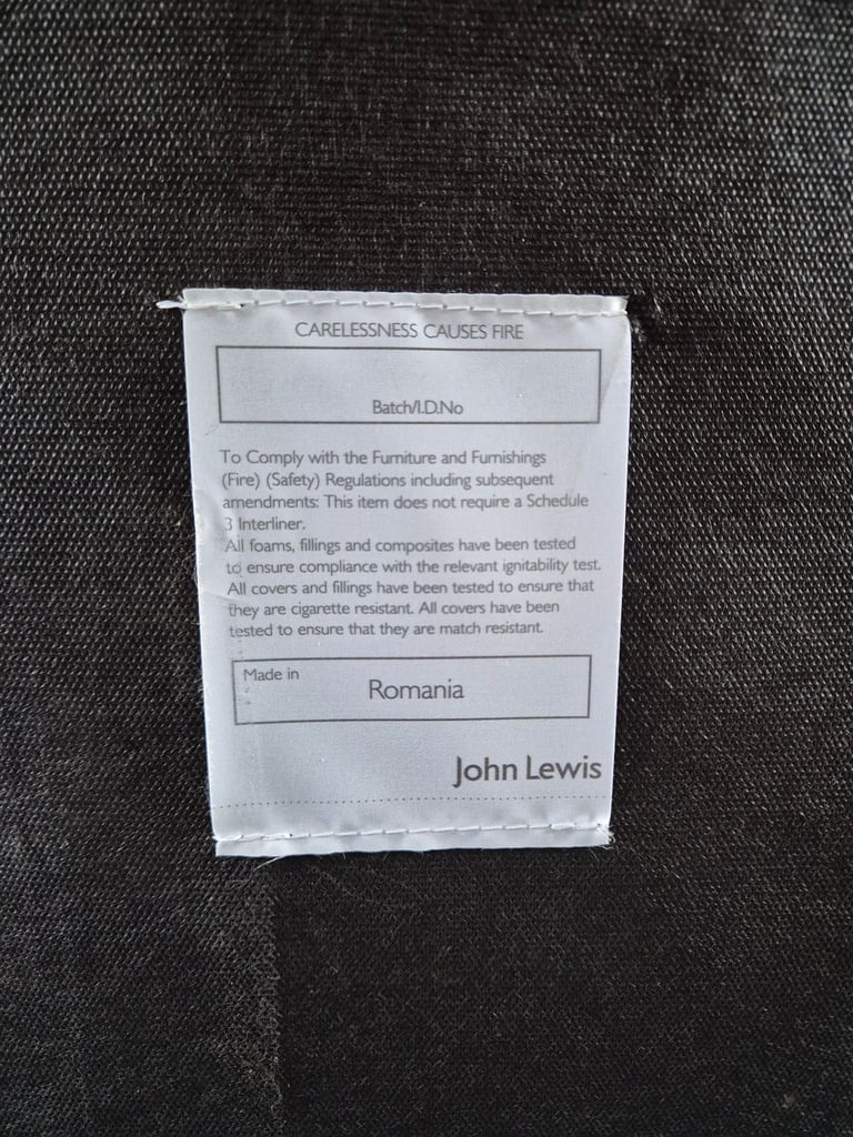 John Lewis Cooper Chaise End Corner Sofa in Grey RRP £1650 *FREE LOCAL DELIVERY*
