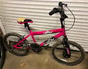 Girls pink bmx style bike 16 inch wheels
