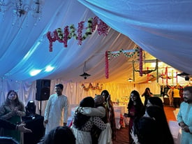 Asian Wedding & Pre-Wedding Events Marquee Hire, Tent Hire, London, Decor, Equipment Hire, Garden