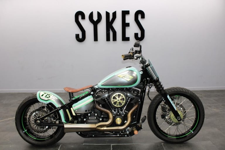 image for 2018 Custom Harley-Davidson FXBB Softail Street Bob by Speed & Custom 